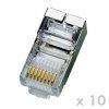 datacom plug stp cat5e 8p8c rj45 drat 10ks ie2597 s