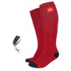 GLOVII Socks, Vyhrievané ponožky, L, červené GQ3L