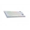 Logitech G PRO X TKL LIGHTSPEED - herná klávesnica, Tactile, biela, US 920-012148