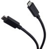 PremiumCord USB-C kabel ( USB 3.2 generation 2x2, 5A, 20Gbit/s ) černý, 0,5m ku31ch05bk