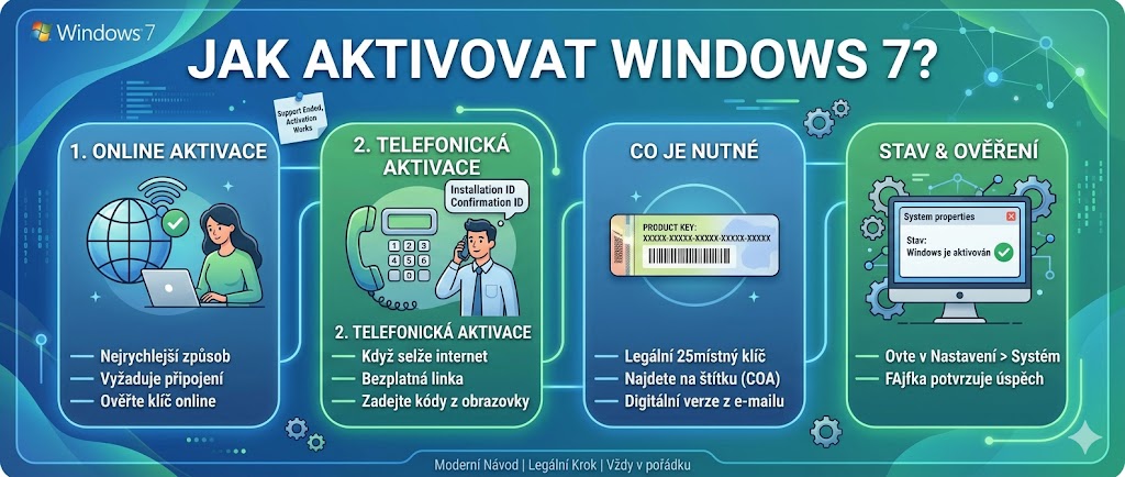 Jak Aktivovat Windows 7 ?