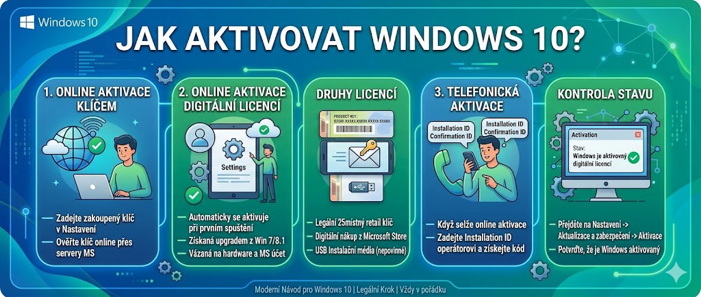Jak Aktivovat Windows 10 ?