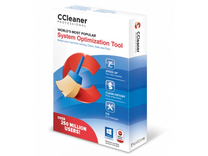 CCleaner Professional 1 zařízení / 1 rok