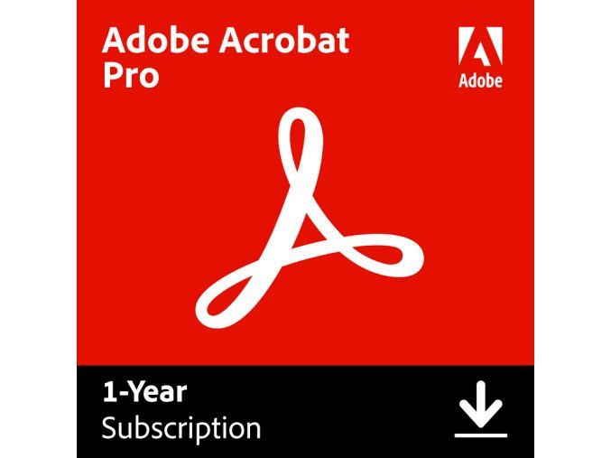 ADOBE ACROBAT PRO DC – 1 ROK