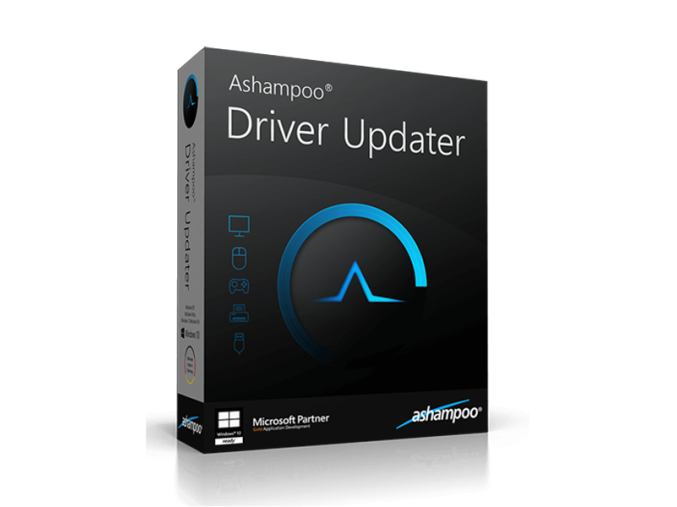 ASHAMPOO DRIVER UPDATER – 3 ZAŘÍZENÍ, 1 ROK