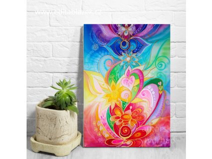 Tisk A4 - Ladíme čakry-Obrázek