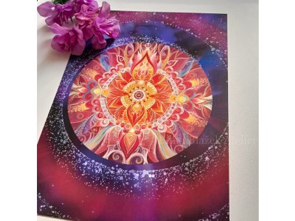 Tisk A4 - Mandala - Brána k poznání