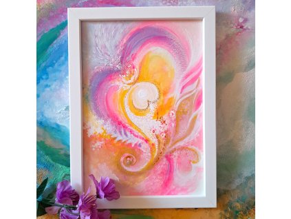 Obrázek - Co když na to nejsme sami / 20x30 cm