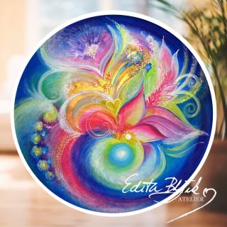 Jeden z oblíbených motivů, tentokrát ve větším provedení. Na e-shopu jako novinka🎨 Reprodukce na kruhové desce....