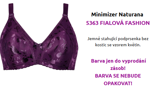 Úžasná fialová barva VE FAZONĚ NATURANA 5363 JE TADY 🎀