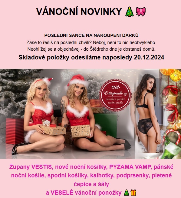 Vánoční objednávky