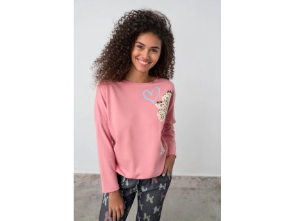 dámské pyžamo růžové