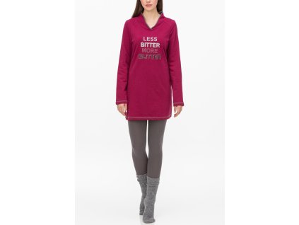 Dámská stylová souprava 11282 Vamp velikost M (Barva BORDO, Velikost M/40)