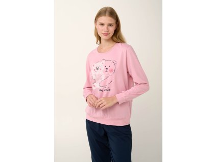 Dámské bavlněné pyžamo MEDVÍDEK Vamp 19954