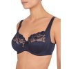 Podprsenka s kosticemi Felina Moments 519 TMAVĚ MODRÁ (Barva TMAVĚ MODRÁ, Obvod 85, Velikost košíčků C)