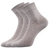 Bavlněné dámské ponožky Fiona s jemným svěrem 3 páry