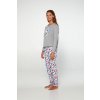 Dámské pyžamo s dlouhými rukávy Vamp 19522