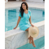 Vamp luxusní celopropínací froté šaty Aqua Vamp 24501