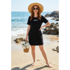 DKNY krátké letní šaty 30092 černé