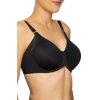 Minimizer podprsenka s kosticemi Felina Divine Vision 208222 (Barva ČERNÁ, Obvod 75, Velikost košíčků C)