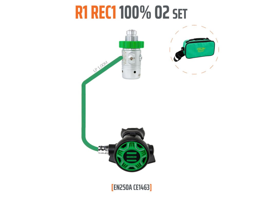 Regulátor R1 REC1 O2 stage set až 100% O2