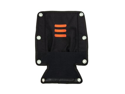 Polstrování backplate s kapsou na bójku