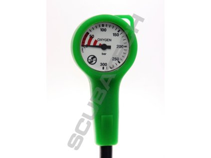 Manometr S-Tech, O2, 300 bar