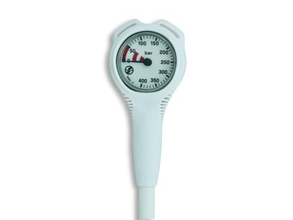 Manometr S-Tech MiniCombo, 400 bar, bílý