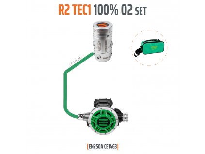 Regulátor R2 TEC1 stage set až 100% O2 M26x2