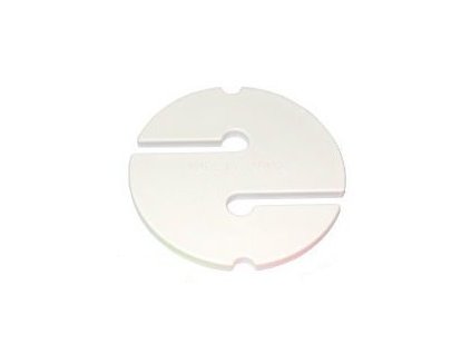 Cookie, bílá - průměr 5,5 cm