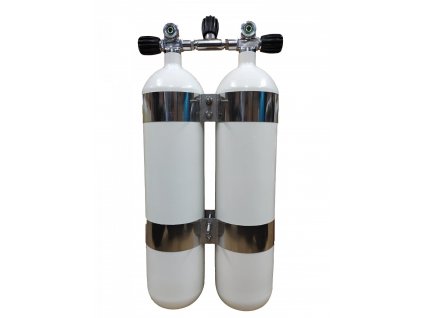 Kompletní dvojče 2x7 L (230 bar) - konvexní dno