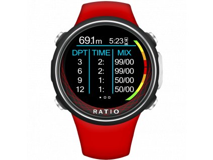 iDive Color Deep červené