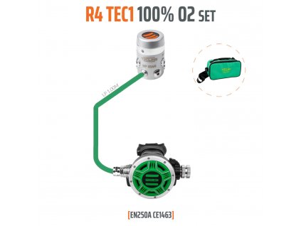 Regulátor R4 TEC1 100% O2 stage set