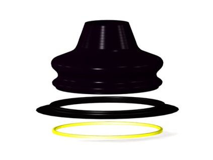 Neck Tite set s latexovou krční manžetou (L) a nářadím