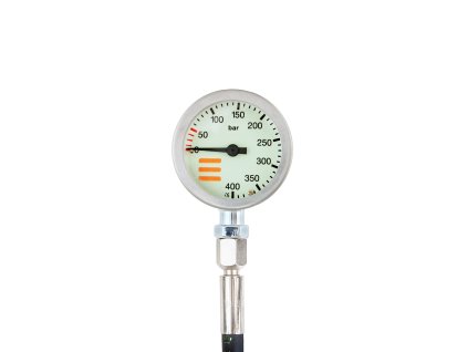 manometr tecline side mount 52 mm skala 400 bar