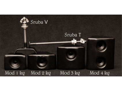 Zátěž do twin setu 2x7l, široké skruže