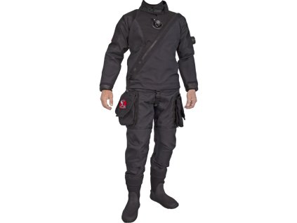 Trilaminátový suchý oblek Solo Shipboarding BLACK MTM