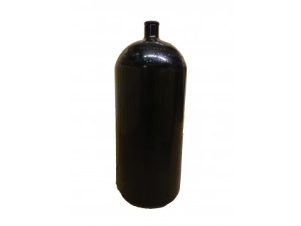 Láhev tlaková 12 L (230 bar) - 204 mm černá