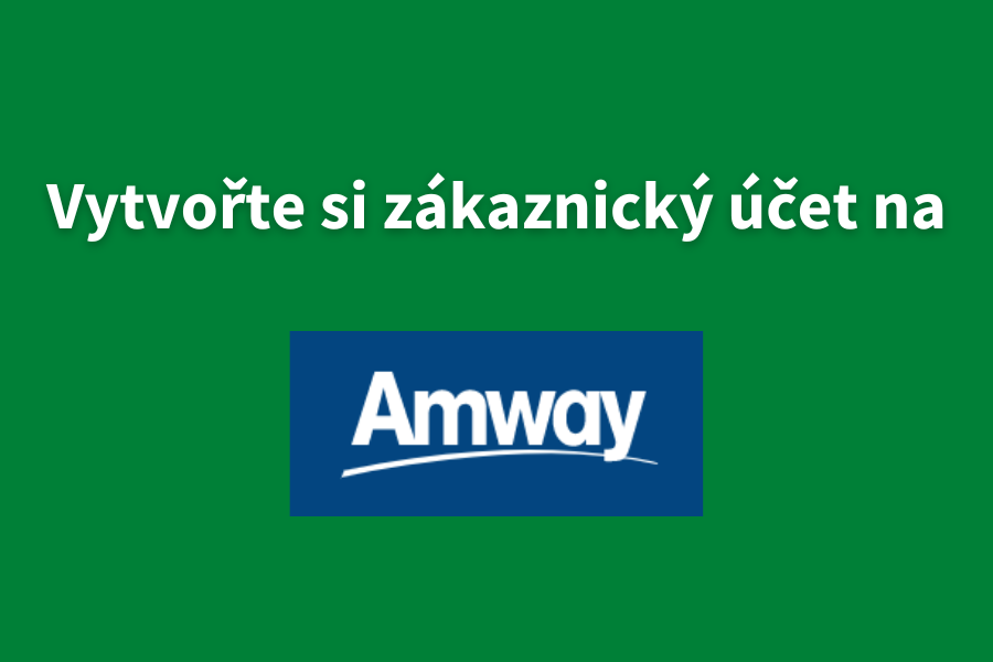 Registrace zákazníka Amway