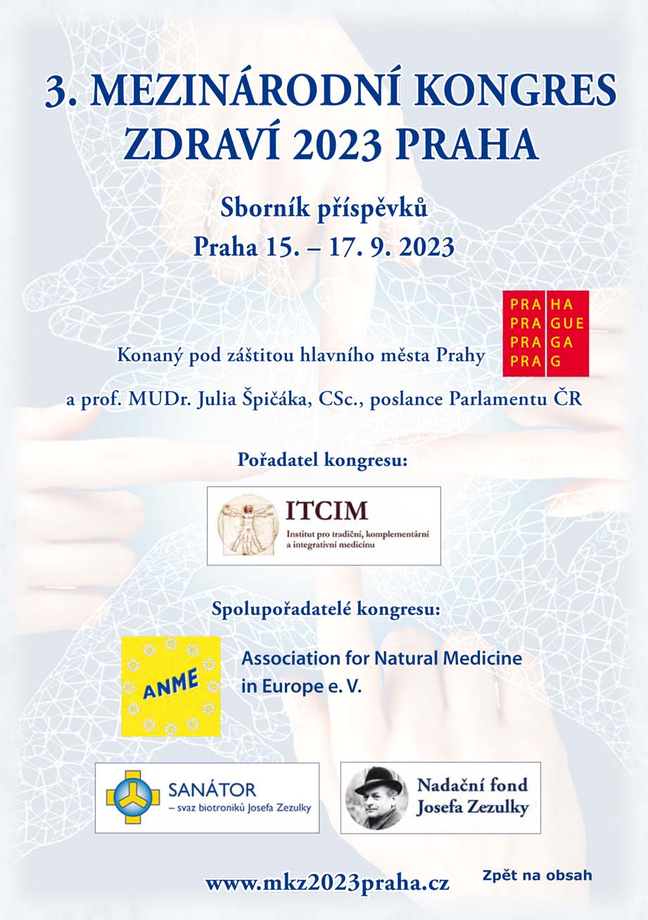 3. Mezinárodní kongres zdraví 2023 Praha - sborník