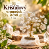 Křišťálový stromeček štěstí s krystaly