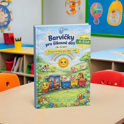 Barvičky: Pracovní listy pro děti 4-5 let