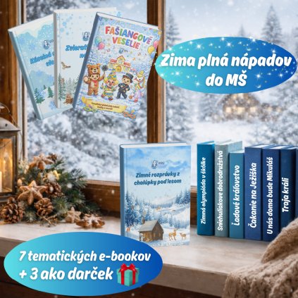 Tematický zimní balíček (3 ebooky ZDARMA) Mega balíček aktivit, příběhů a her pro děti (1)