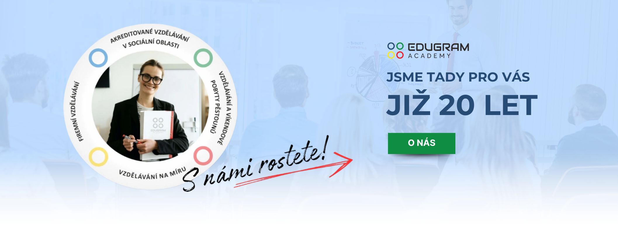 Jsme tady pro vás již 20 let