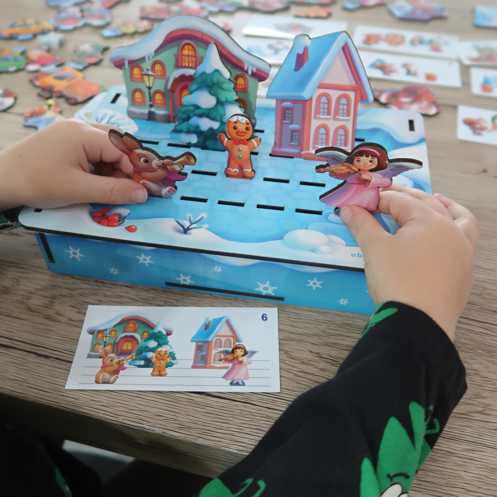 Vánoční panorama prostorová orientace