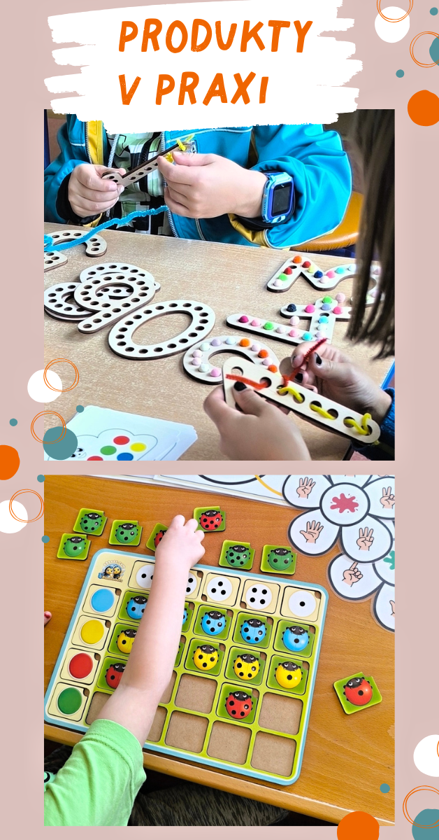 Ukázka použití produktů v předškolní praxi