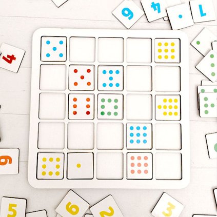 D01719 Matematická sada čísla a tečky první počty