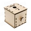 Vhazovací kostka box s šuplíkem dřevěná 2