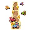 PSF068 Prvni vkladacka puzzle drevena Traktory podle velikosti eduhry UBEE 5