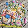 PSD314 Velikonoční dřevěné puzzle pro děti Kuřátka 4